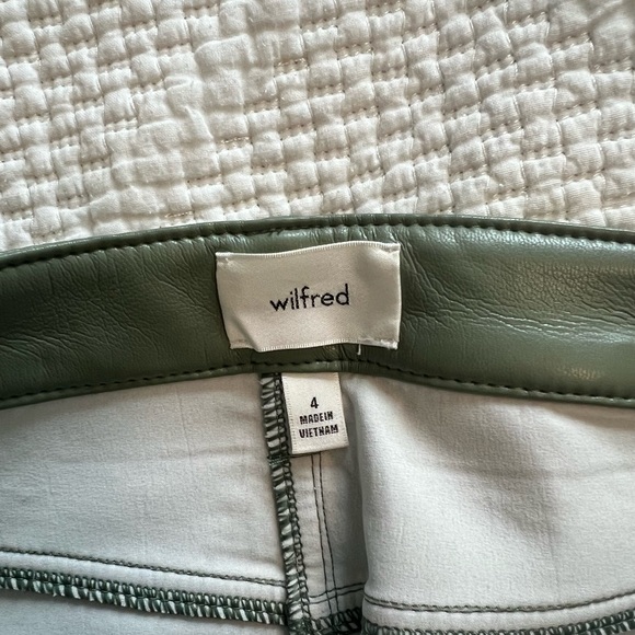 Aritzia Melina Vegan Leather Pant - Picture 2 of 4